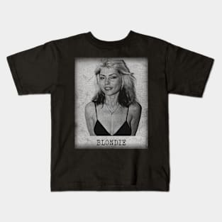 Blondie // old school minimalist Kids T-Shirt